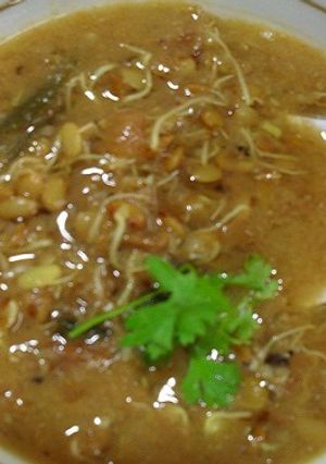 A picture of Fenugreek Seeds Soup #wintersoup contests.