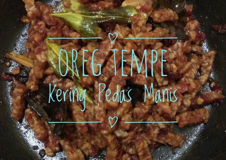 Oreg Tempe Kering Pedas Manis