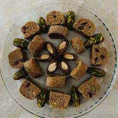 A picture of Biscoff sesame rolls.