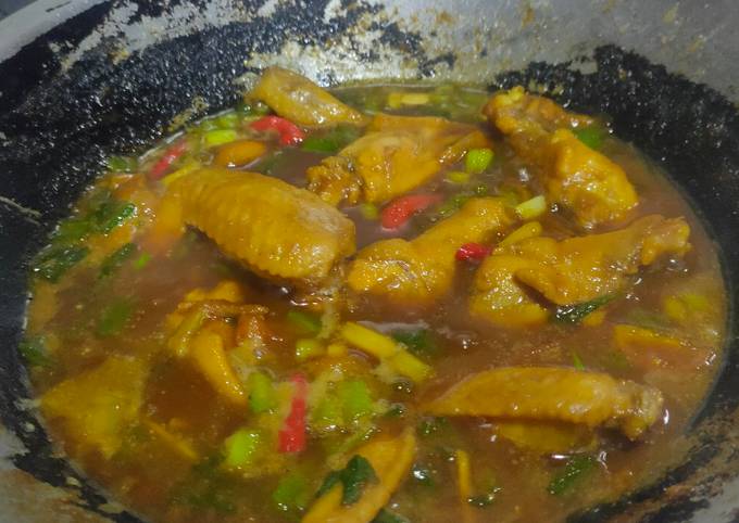 Semur Ayam ala Anak Kost