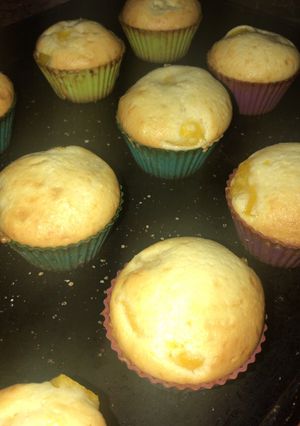 Una foto de Muffins de durazno 🍑