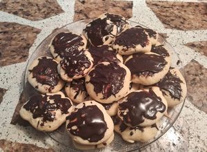 Una foto de Galletitas con masa de pionono