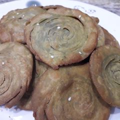 A picture of Palak verki puri.