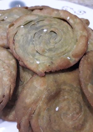 A picture of Palak verki puri.