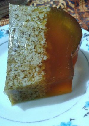 Foto resep Puding Lumut gula merah