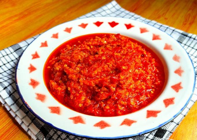 Ini dia! Resep praktis memasak Sambal bawang ayam geprek untuk Hari Raya dijamin enak