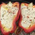 Pimiento relleno keto