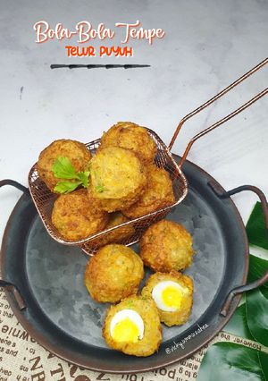 Foto resep Bola-Bola Tempe Telur Puyuh