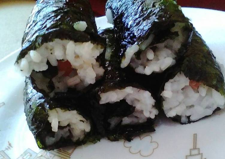 Resep Sushi Home made Roll, easy pizzy, Lezat Sekali