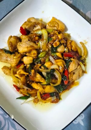 Foto resep Ayam Saus Tiram