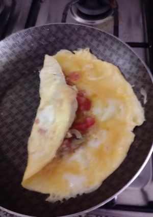 Una foto de Omelette mediterraneo