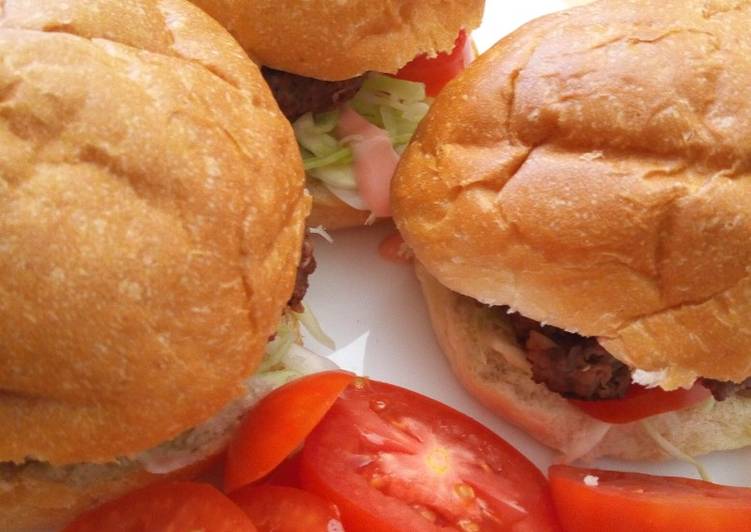 Recipe of Super Quick Homemade Beef Burger