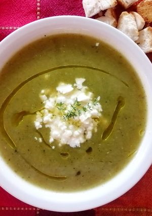 Foto di Crema di zucchine con Feta greca