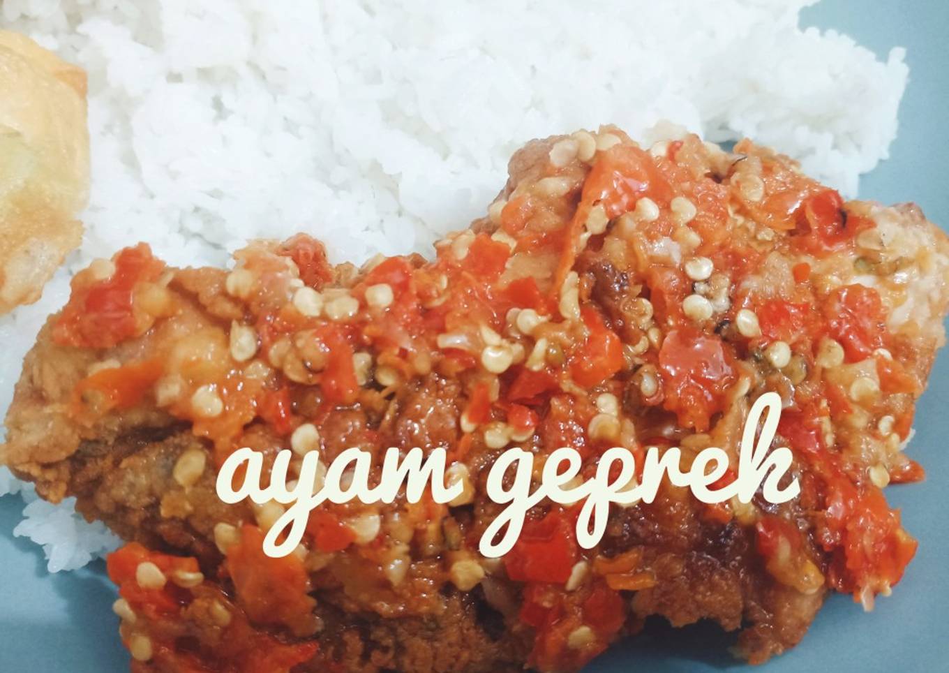 Ayam geprek