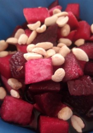 Una foto de Ensalada de betabel sencilla