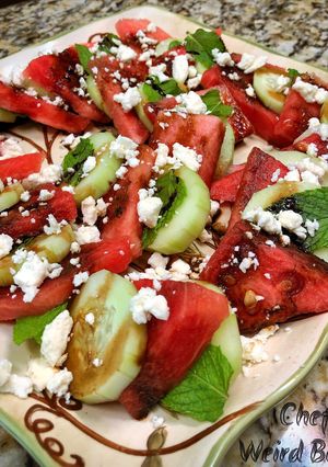 A picture of Summer Time Caprese.