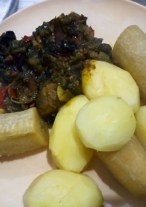 A picture of Eggplant 🍆 sauce.