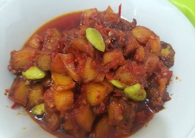 Resep: Sambal Goreng Kentang Pete Murah