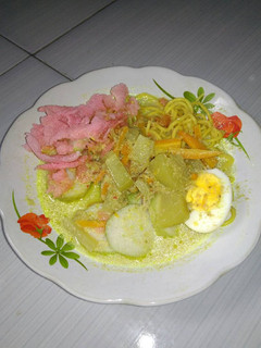 Foto resep Lontong sayur labu siam
