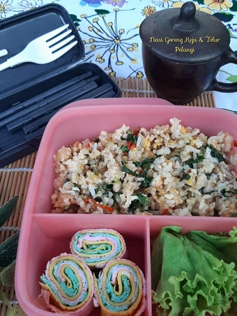 Langkah Mudah untuk Menyiapkan Resep Nasi Goreng Keju dan Telur Pelangi yang Bisa Manjain Lidah Anti Ribet, Bikin Ngiler