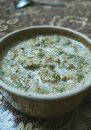 A picture of Pudina chutney.