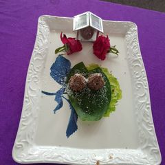 A picture of Chocolate modak.