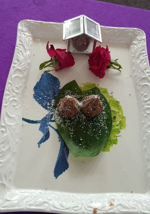 A picture of Chocolate modak.