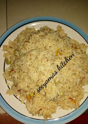 A picture of Jallof rice.
