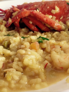 Una foto de Arroz con bogavante