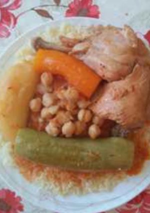 صورة لوصفة بربوشة من اطباق جدودنا