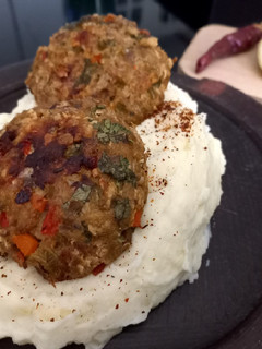Una foto de Croquetas de Jurel y verduras al horno