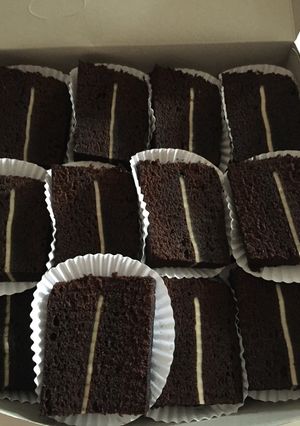 Foto resep Brownies kukus lapis keju