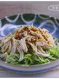 Low-Carb Shredded Chicken and Zucchini Cold Noodles