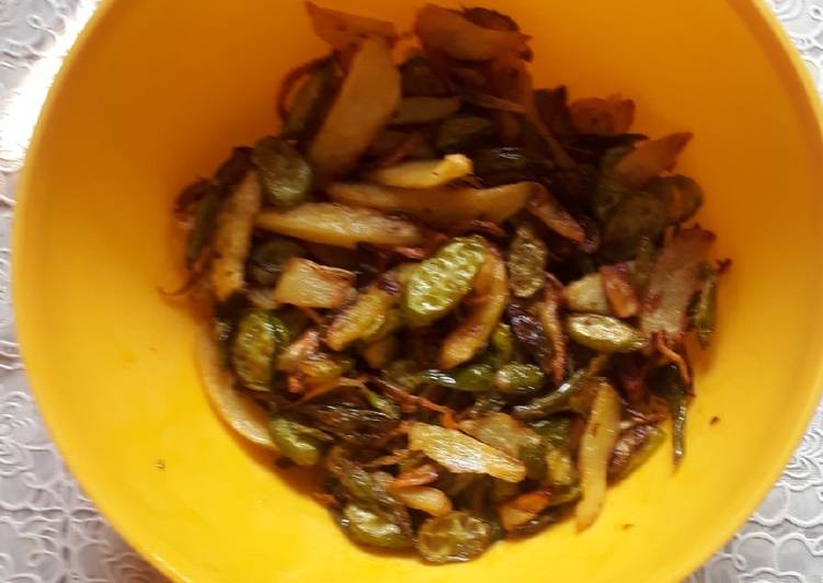 Kundri and bean churchuri