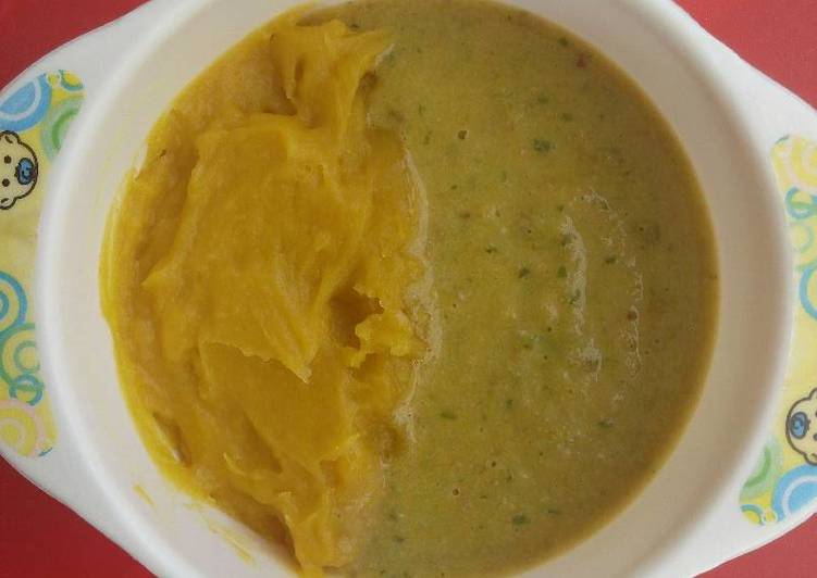 Cara Gampang Menyiapkan MPASI 8m+ : Sop Serut Ubi 4* + Evoo yang Bikin Ngiler