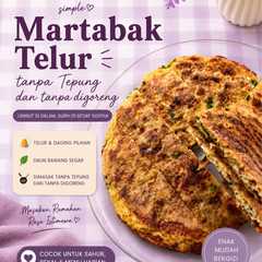 รูปของ Martabak Telur Simple Tanpa Tepung Tanpa digoreng