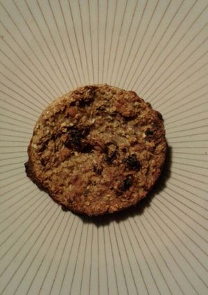 Una foto de Galletas de manzana y avena veganas