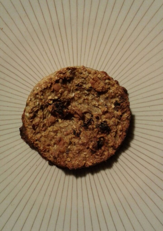 Una foto de Galletas de manzana y avena veganas