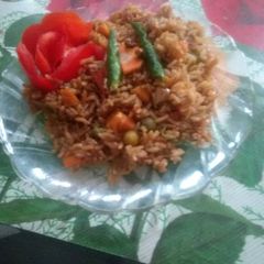 Sindhi pulao A picture of Sindhi pulao.