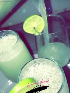 صورة لوصفة عصير ليمون🍋🍹