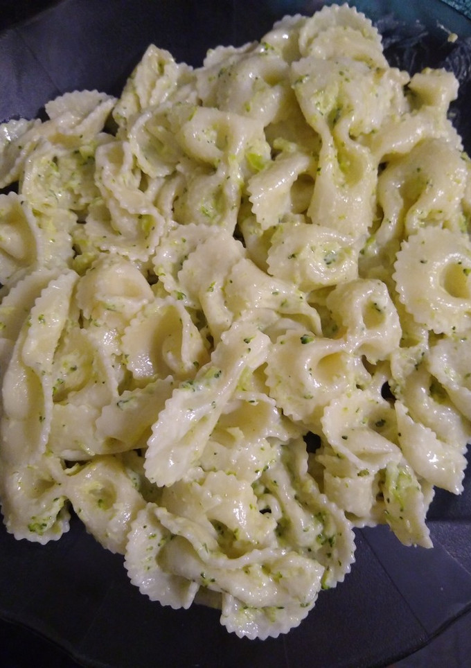Una foto de Pasta con salsa de brócoli