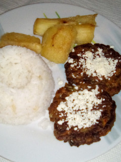 Una foto de Carne de hamburguesa vegetariana