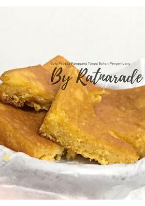 Foto resep Bolu Pepaya Oven Tanpa Bahan Pengembang