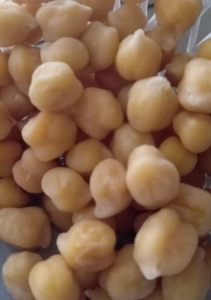 عکسی از دستور روش های پخت نخود