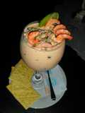 Ceviche de camarón tigre