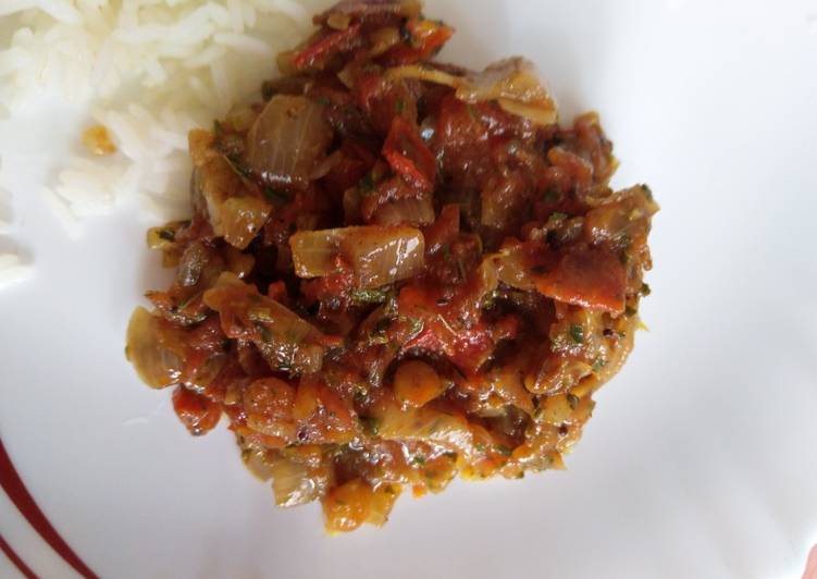 Homemade Tomato methi curry