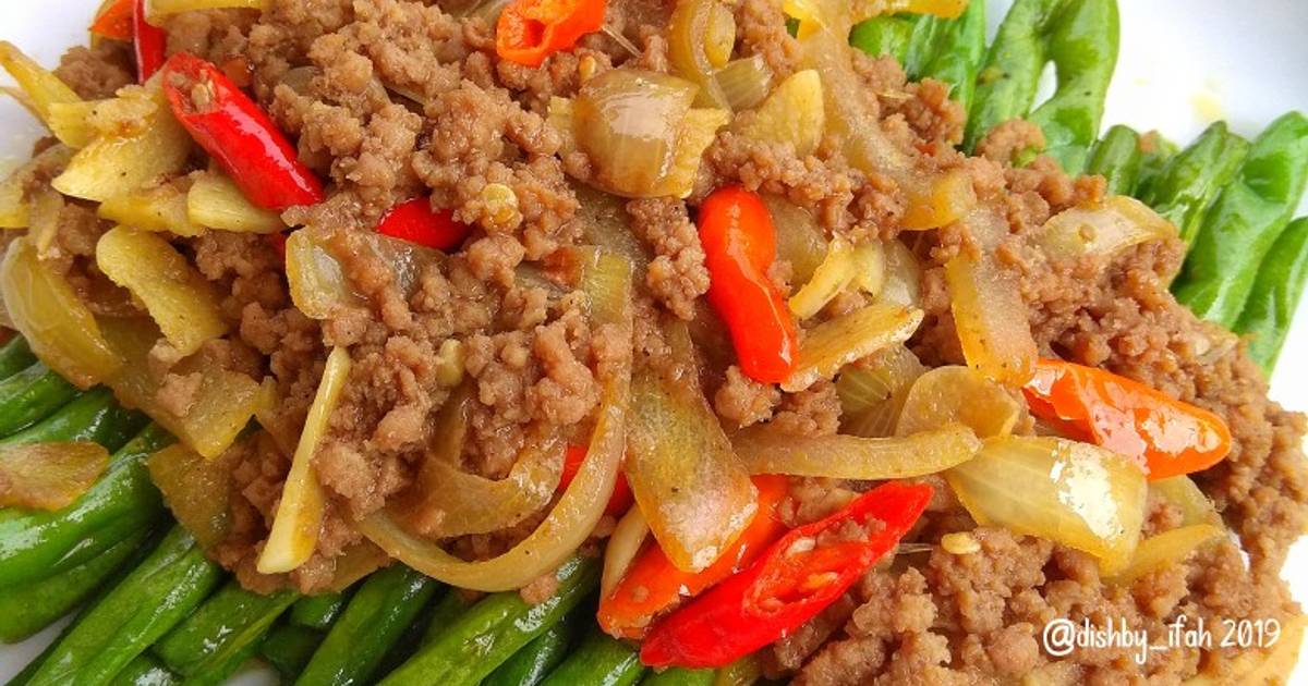 288 resep  cah daging  giling  enak dan sederhana Cookpad