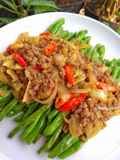 Foto resep Tumis Buncis Daging Giling