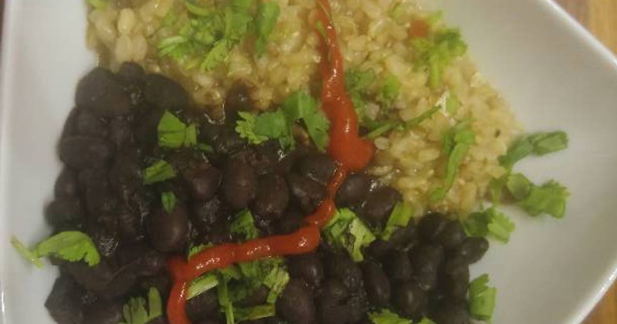 no-soak-black-beans-w-lime-cilantro-brown-rice-recipe-by-jon-valdez