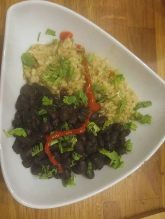 Easy Way Make Recipe No-Soak Black Beans w/Lime-Cilantro Brown Rice that is Perfect, Perfect}